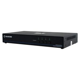 Black Box Secure KVM Switch, DVI-I , 4-Port, NIAP 3.0 (Single Head) | SS4P-SH-DVI-U