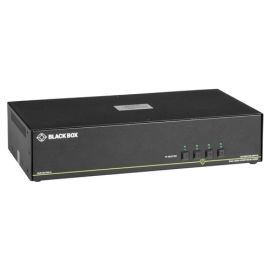 Black Box Secure KVM Switch, DVI-I , 4-Port, NIAP 3.0 (dual head) | SS4P-DH-DVI-U