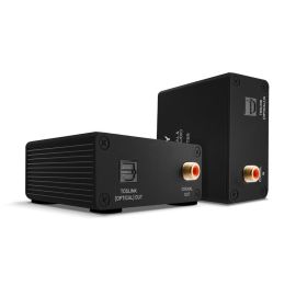 Lindy 150m Cat.6 TosLink (Optical) & Coaxial Digital Audio Extender - 70456