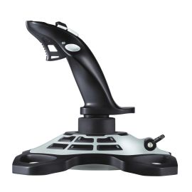 Logitech G Extreme 3D PRO, Joystick, PC, Digital, Wired, USB 2.0, Black, White | 942-000031