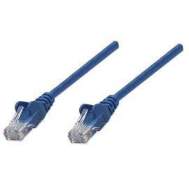 Intellinet Cat5e 0.5m Blue CCA U/UTP PVC RJ45 Network Patch Cable | 318129