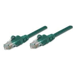 Intellinet Cat5e 0.5m Green CCA U/UTP PVC RJ45 Network Patch Cable | 318167