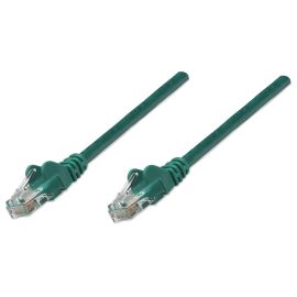 Intellinet Cat5e 1m Green CCA U/UTP PVC RJ45 Network Patch Cable | 318945
