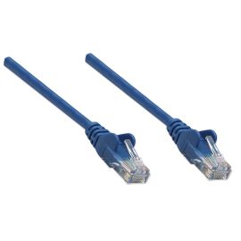 Intellinet Cat5e 2m Blue CCA U/UTP PVC RJ45 Network Patch Cable | 318983