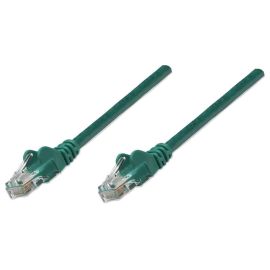 Intellinet Cat5e 5m Green CCA U/UTP PVC RJ45 Network Patch Cable