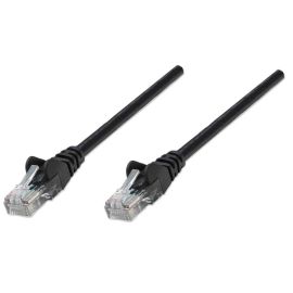 Intellinet 1 m Cat5e U/UTP RJ-45 Black Network Cable | 320740