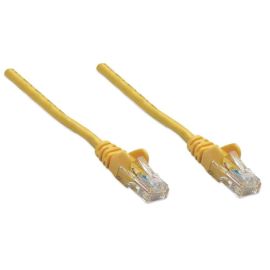 Intellinet Cat5e 0.5m Yellow CCA U/UTP PVC RJ45 Network Patch Cable | 325165