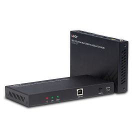 Lindy 100m Cat6 HDMI IR & RS-232 HDBaseT KVM Extender | 38343