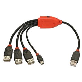Lindy 4 Port USB 2.0 Cable Hub | 42836