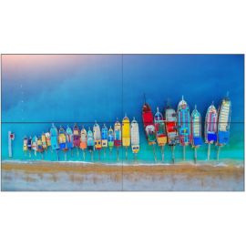 Panasonic TH-55VF2HW 55" Full HD Class Ultra-Narrow Bezel Video Wall Display