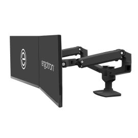 Ergotron 27" LX Dual/Multi LCD Monitor Arm Black | 45-245-224