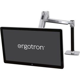 Ergotron 42" LX Sit-Stand Desk Mount LCD Arm | 45-360-026