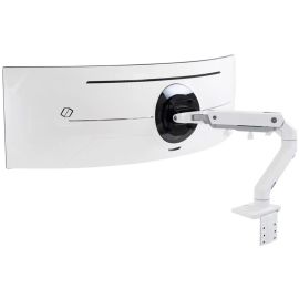 Ergotron 49" Ultra-Wide Curved HX Desk Monitor Arm With HD Pivot | 45-647-216