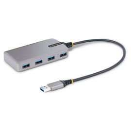 StarTech 5G4AB-USB-A-HUB 4-Port USB Hub - USB 3.0 5Gbps, Bus Powered, USB-A to 4x USB-A Hub w/ Optional Auxiliary Power Input