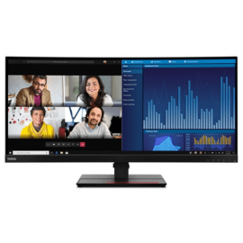 Lenovo ThinkVision P34w-20 34" 60Hz 4K WQHD Desktop Monitor | 63F2RAT3UK