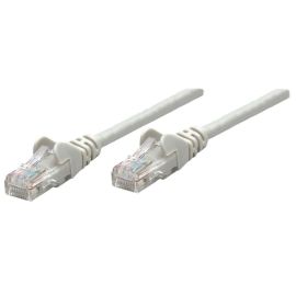 Intellinet Cat5e 0.25m Grey CCA U/UTP PVC RJ45 Network Patch Cable | 737302