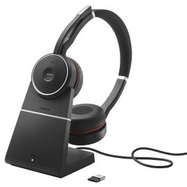 Jabra Evolve 75 SE UC Stereo Bluetooth Wireless Active Noise Cancelling Headset | 7599-848-199