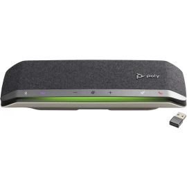 POLY Sync 40+ Microsoft Teams Certified USB-A USB-C Speakerphone +BT700 USB-A Adapter | 77P36AA
