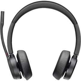 Poly Voyager 4300 UC 4320-M Wired/Wireless Over-the-head Stereo Headset Black | 77Z32AA