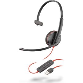 Poly Blackwire 3210 Wired Black Headset