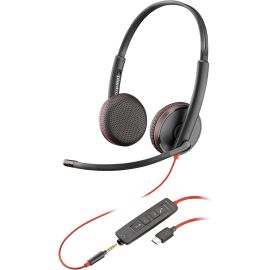 Poly Blackwire 3225 Wired Black Headset