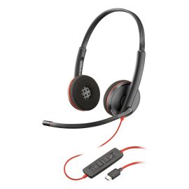 Poly Blackwire 3220 Stereo USB-C Headset + USB-C/A Adapter | 8X228A6