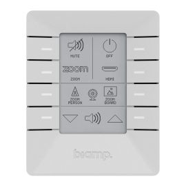 Biamp Impera Uniform 8U 8-Button E Ink Control Pad with Ethernet