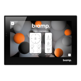 Biamp Apprimo Touch 7 7" Touch Enabled Control Panel Black