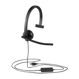 Logitech USB Headset H570e Mono Wired Black Headset