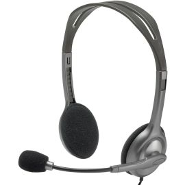 Logitech H110 Stereo Grey Wired Headset | 981-000593