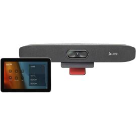 Poly Studio Small Room Kit for MS Teams: Studio R30 USB Video Bar with GC8 (ABU) | 9C940AA