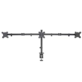 Manhattan 13" - 27" Triple LCD Monitor Mount with Double-Link Swing Arms | 461658