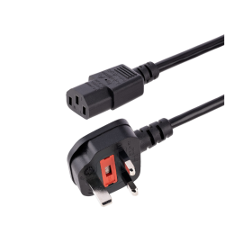 StarTech 1.8m Computer Power Cable - 18AWG, BS 1363 to C13 | PXT101UK