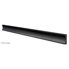 B-Tech System X Horizontal Mounting Rail 1.5 m Black | BT8390-150/B