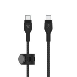 Belkin BoostCharge Pro-Flex Silicone USB-C to USB-C Cable 60W | CAB011BT1MBK