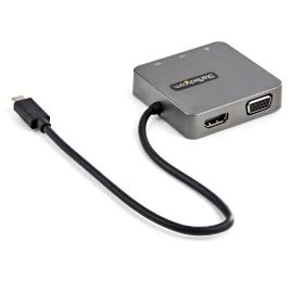 StarTech DKT31CHVL Notebook Dock/Port Replicator Wired USB 3.2 Gen 2 (3.1 Gen 2) Type-C Black, Silver