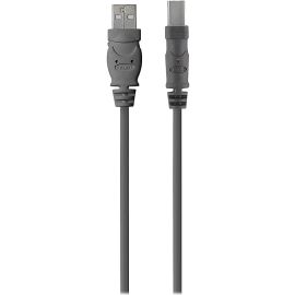 Belkin USB 2.0 A - USB 2.0 B, 1.8m USB Cable USB A USB B Grey | F3U154BT1.8M