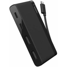 Belkin USB-C to USB 4-Port Mini Hub 5000 Mbit/s Black | F4U090BTBLK