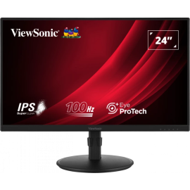 Viewsonic VG2408A 24” IPS Full HD Ergonomic Monitor with USB Hub