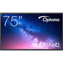 Optoma 5753RK 75" 4K Interactive Touchscreen Whiteboard | H1F0C0OBW101