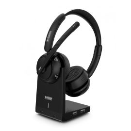 Urban Factory MOVEE MAX Headset Wireless Head-band Gaming USB Type-A Bluetooth Charging Stand Black | HBV70UF