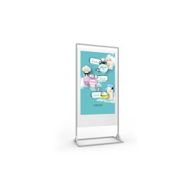 Moove 43" Superslim Freestanding Double-Sided Digital Posters