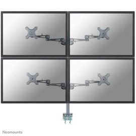 NeoMounts FPMA-D935D4 Monitor Arm Desk Mount - For Four 10-27" Monitor Screens