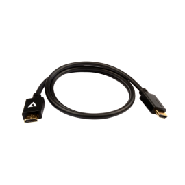 V7 HDMI 2.1 Cable 48 Gbps 8K UHD 1m/3.3ft Black - V7HDMIPRO-1M-BLK