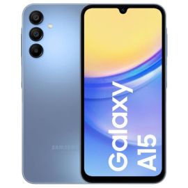 Samsung Galaxy SM-A155F 16.5 cm (6.5") Hybrid Dual SIM Android 14 4G USB Type-C 4 GB Ram 128 GB Storage 5000 mAh Blue Smartphone | SM-A155FZBDEUB