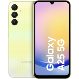 Samsung Galaxy A25 5G SM-A256B 16.5 cm (6.5") Dual SIM Android 14 USB Type-C 6 GB Ram 128 GB Storage 5000 mAh Yellow Smartphone | SM-A256BZYDEUB