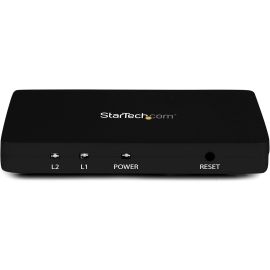 Startech 4K HDMI 2-Port Video Splitter with Solid Aluminum Housing | ST122HD4K