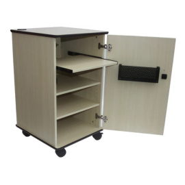 Sapphire AV Cabinet With Three Shelves (Light) | STRV102L