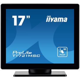 iiyama ProLite T1721MSC-B2 17" 5ms 10 Touch Points And PCAP Technology Touchscreen