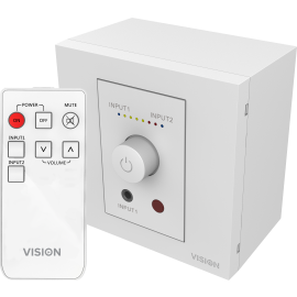 Vision TC3-AMP 50w Amplifier | IR Remote Control Included